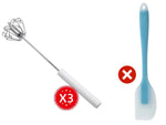 Stainless Steel Semi-Automatic Whisk