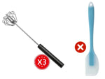 Stainless Steel Semi-Automatic Whisk