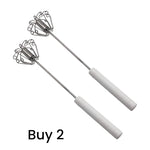 Stainless Steel Semi-Automatic Whisk