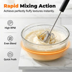 Stainless Steel Semi-Automatic Whisk