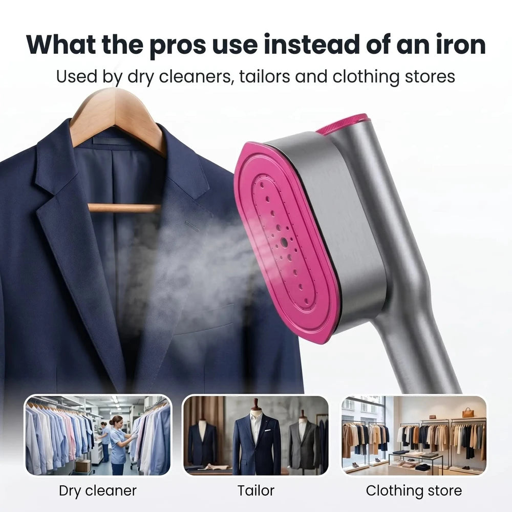 RosyIron SteamerPro 2-in-1 Steamer and Iron