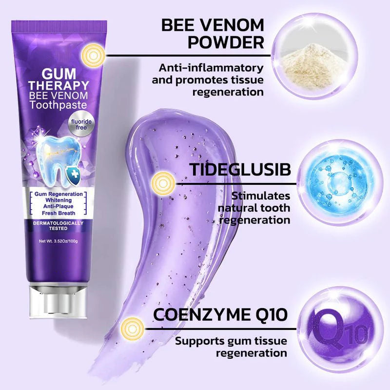 Bee Venom Toothpaste for Sensitive Gums