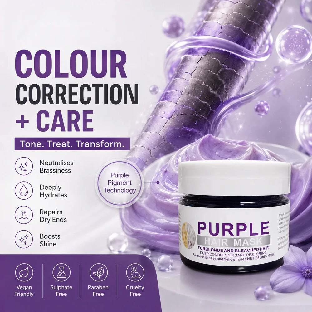 Moisturizing Purple Hair Mask