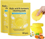 SHAYOXA Kojic Acid And Turmeric Cleansing Pads