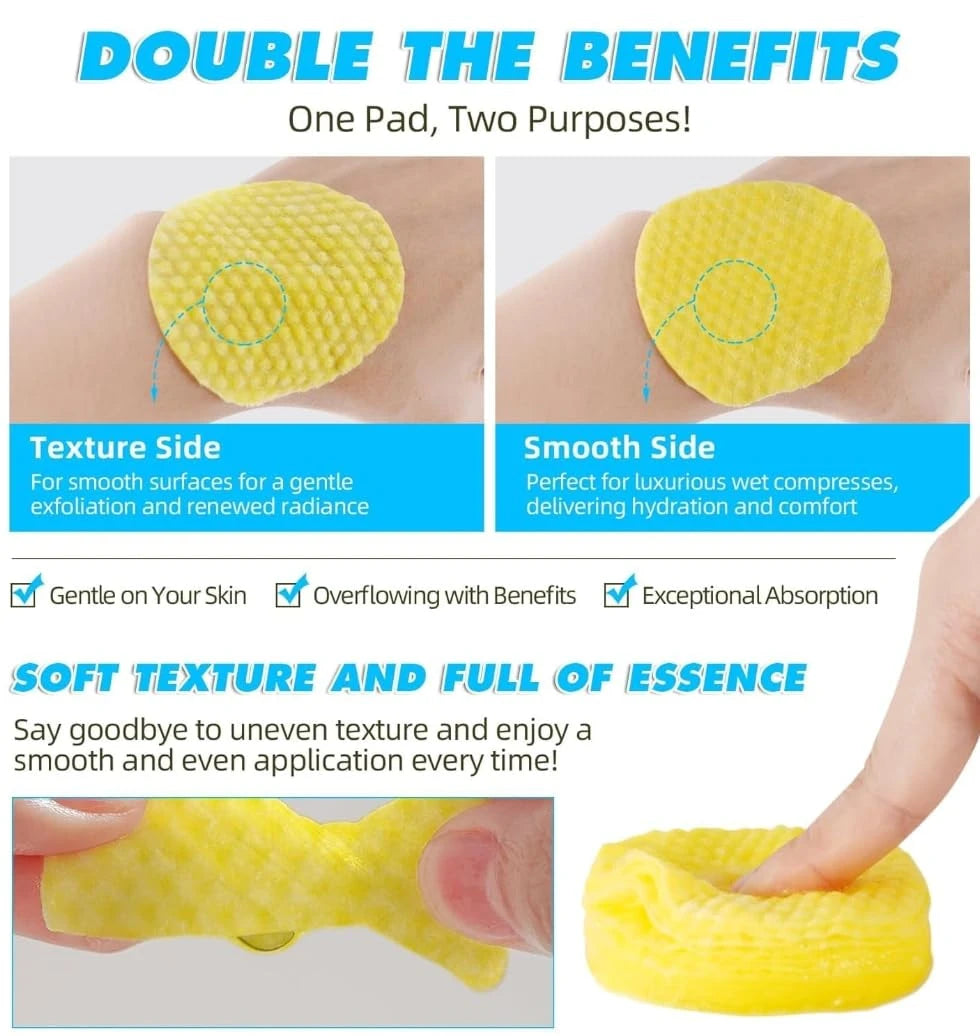 SHAYOXA Kojic Acid And Turmeric Cleansing Pads
