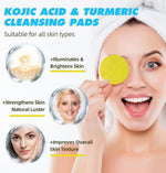 SHAYOXA Kojic Acid And Turmeric Cleansing Pads
