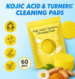 SHAYOXA Kojic Acid And Turmeric Cleansing Pads