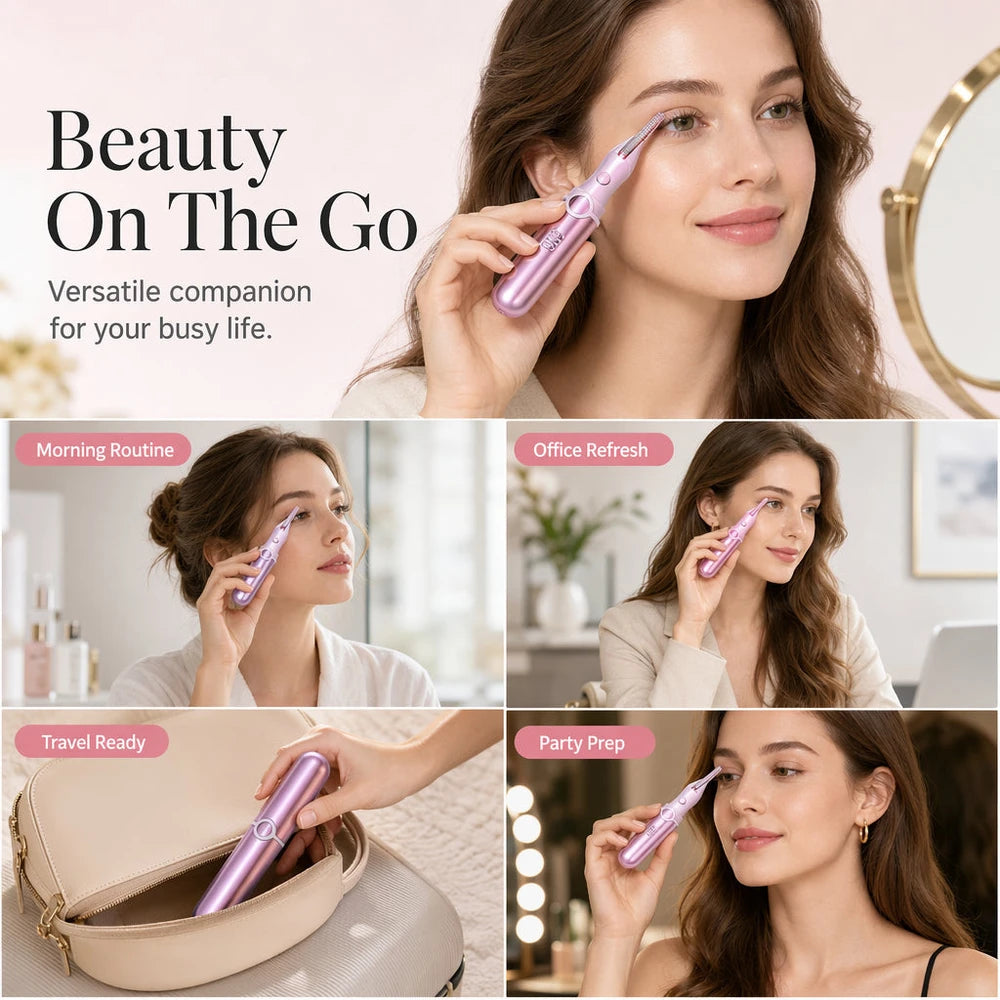 Rechargeable Heated Eyelash Curler