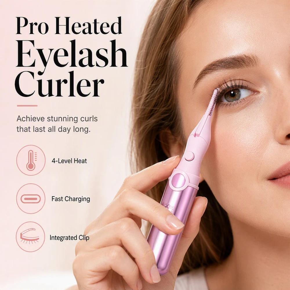Rechargeable Heated Eyelash Curler