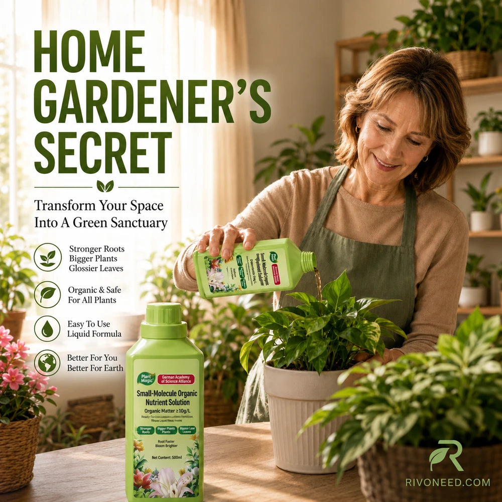 Organic Plant Nutrient Solution for Seedling Care