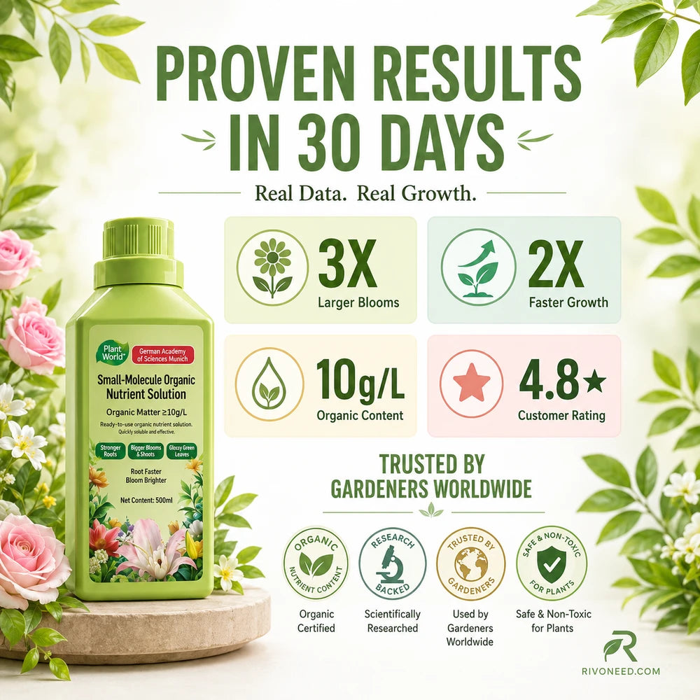 Organic Plant Nutrient Solution for Seedling Care