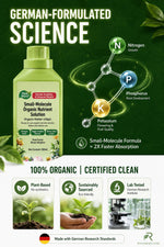 Organic Plant Nutrient Solution for Seedling Care