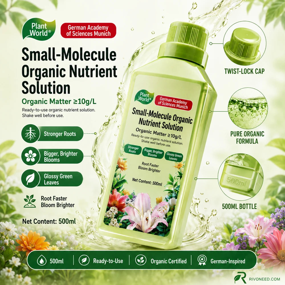 Organic Plant Nutrient Solution for Seedling Care
