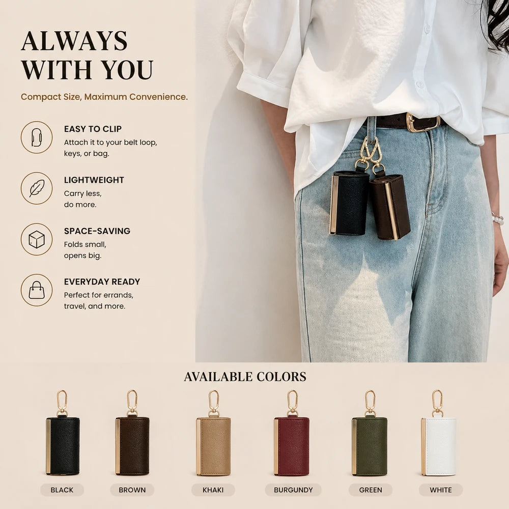 KeyFold Foldable Tote Bag