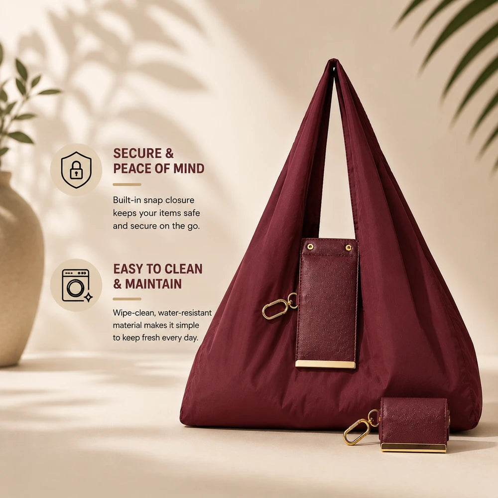 KeyFold Foldable Tote Bag