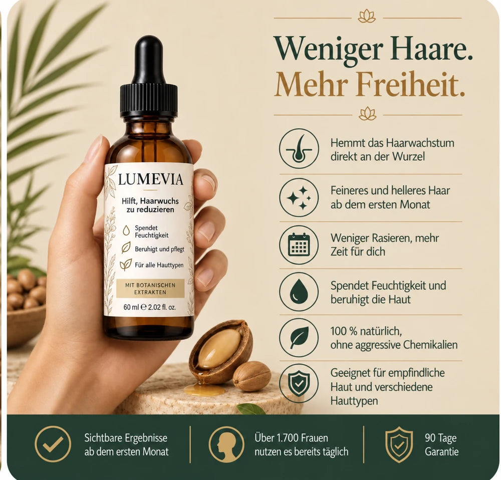 HairEase Facial Hair removal Oil