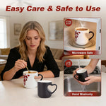 Heart-Shaped Magic Coffee Mug