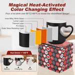 Heart-Shaped Magic Coffee Mug