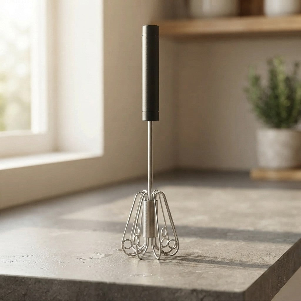 Stainless Steel Semi-Automatic Whisk