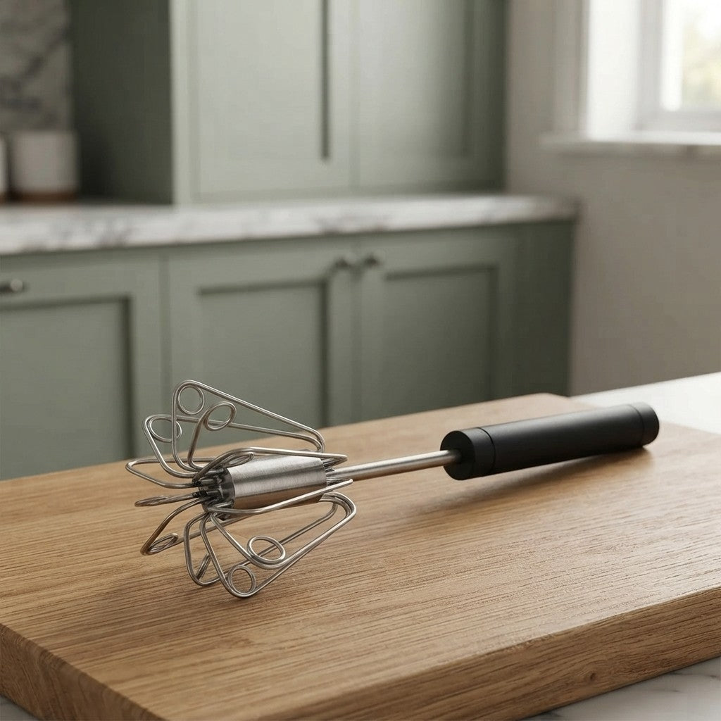 Stainless Steel Semi-Automatic Whisk